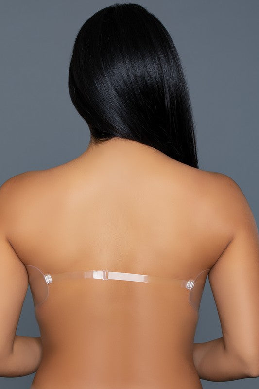 Strapless Adhesive Bra - Invisible Stick-On Bra for Strapless Dresses, Deep Necklines and Comfortable All-Day Support