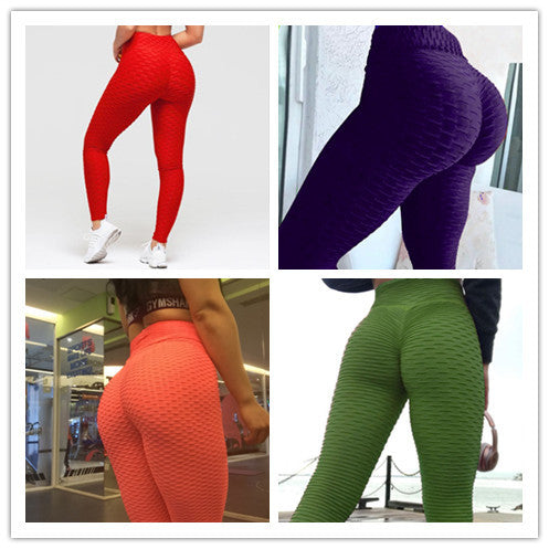 Push Up Anti-Cellulite Scrunch Leggings for Women – Seamless Gym Pants Without Pockets