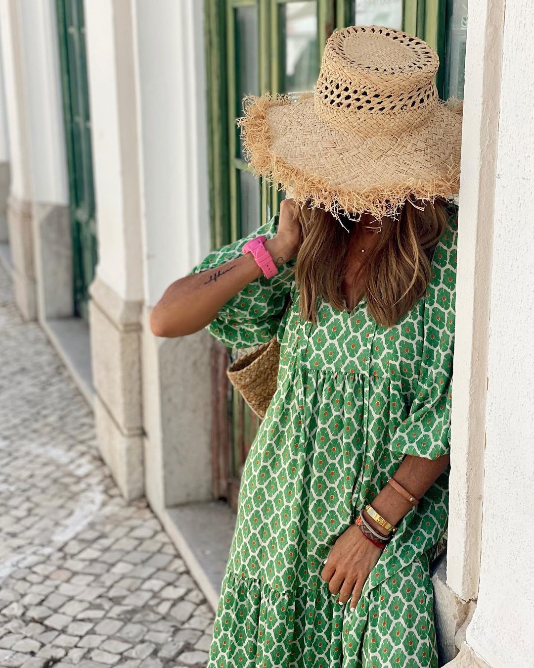 Boho Summer Dress for Women – Elegant Vintage Floral Long Casual Dress