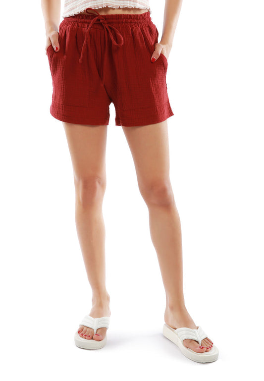 Beachy Summer Shorts – Light and Airy Summer Women's Shorts for Vacation Vibes and Casual Everyday Comfort