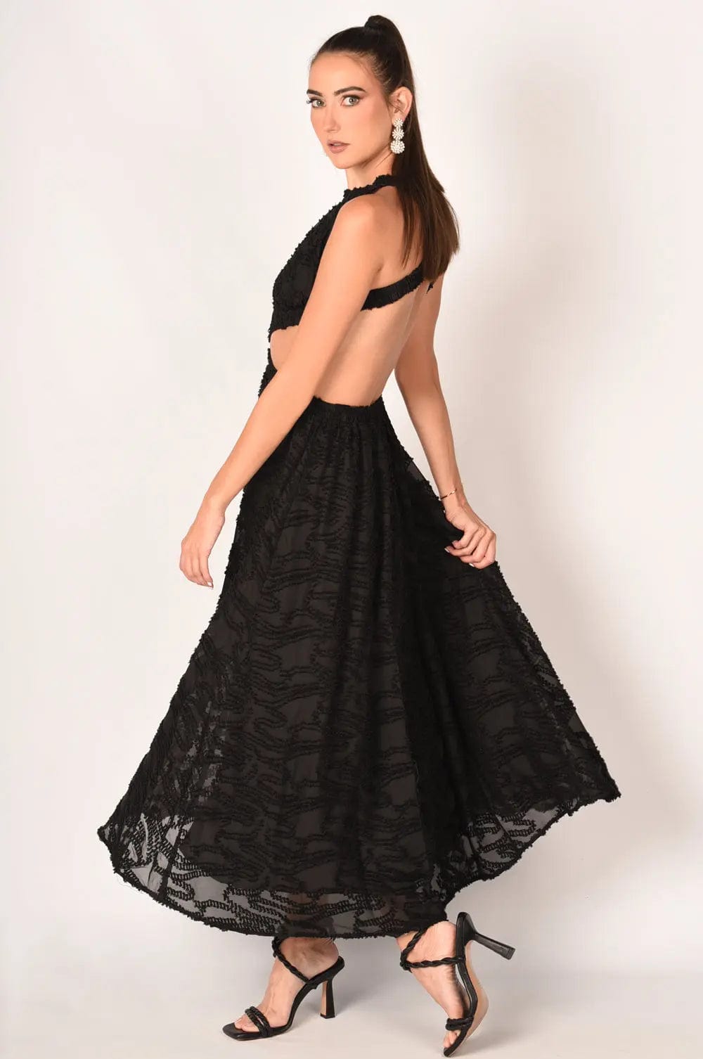 Out Of Your Reach Elegant Maxi Dress for Women – Flowy and Refined Long Dress for Weddings, Summer Evenings and Special Events