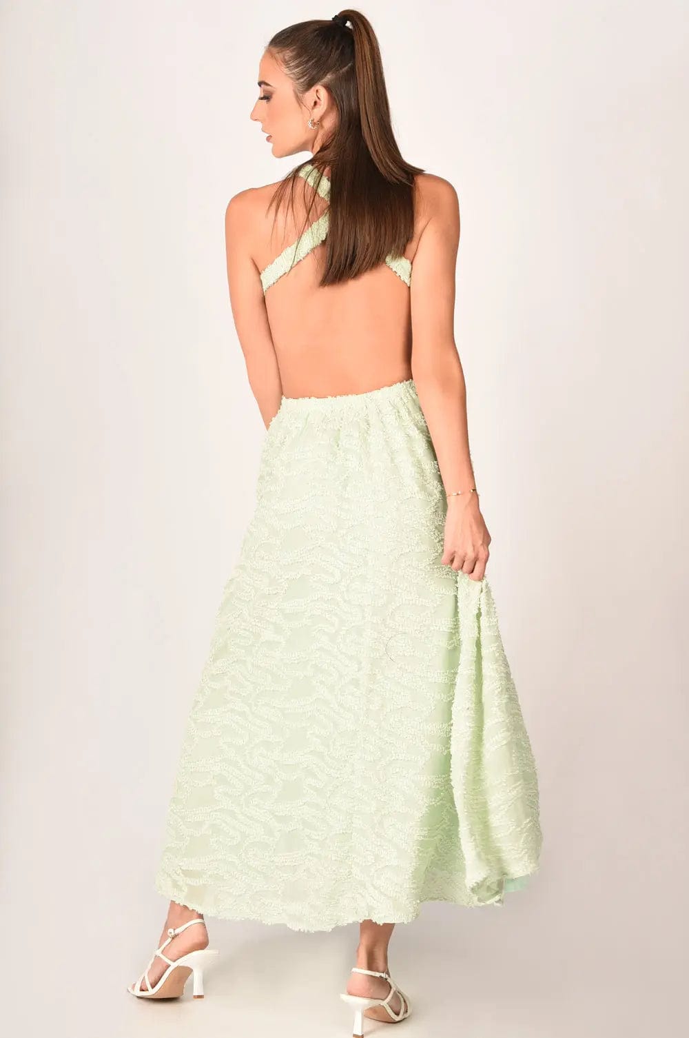 Out Of Your Reach Elegant Maxi Dress for Women – Flowy and Refined Long Dress for Weddings, Summer Evenings and Special Events