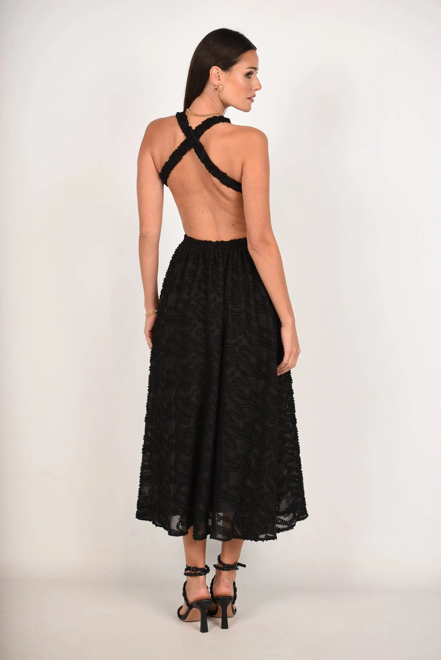 Out Of Your Reach Elegant Maxi Dress for Women – Flowy and Refined Long Dress for Weddings, Summer Evenings and Special Events