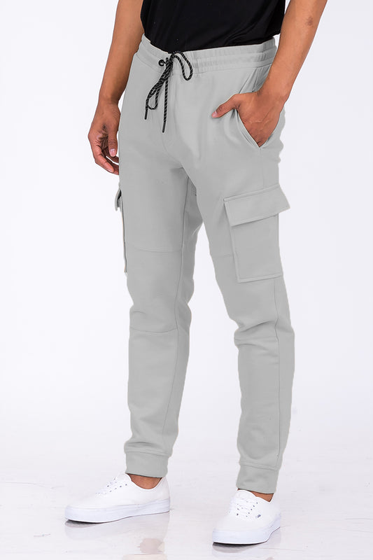 Women’s Cotton Blend Cargo Jogger Pants – Slim Fit Casual Trousers with Side Pockets and Elastic Waist for Everyday Utility Style