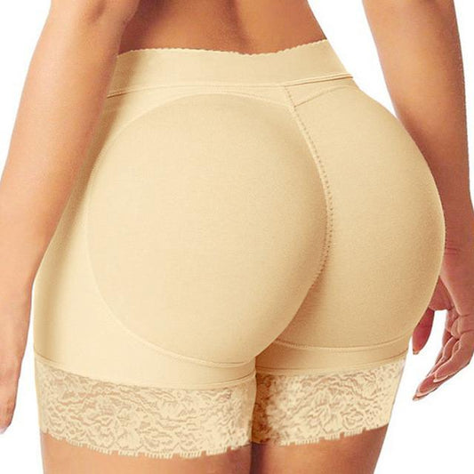 Women’s padded shaping underwear with natural push-up effect, invisible under clothes for lifted buttocks and enhanced feminine silhouette